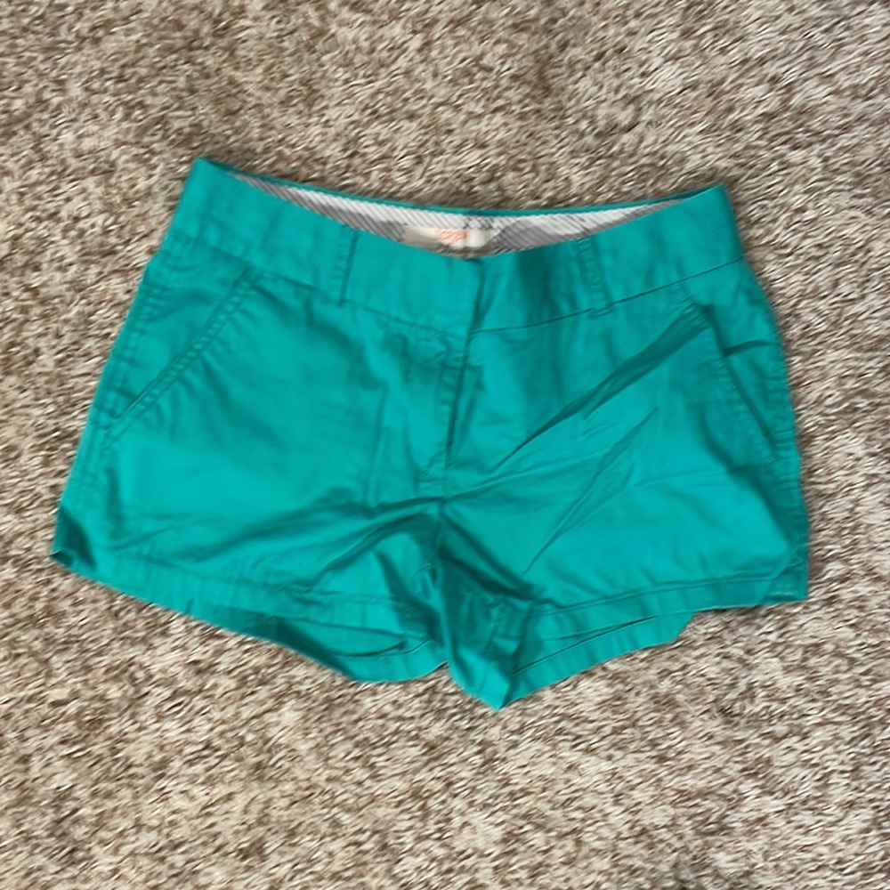 J Crew Chino Shorts. Size 0